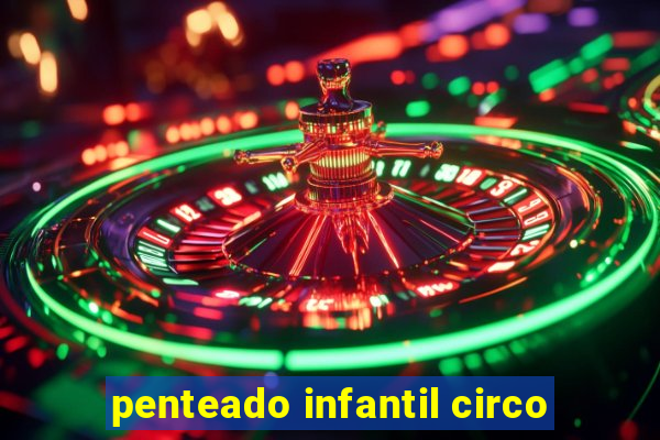 penteado infantil circo