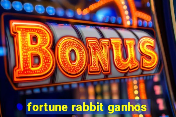 fortune rabbit ganhos