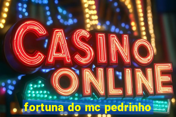 fortuna do mc pedrinho