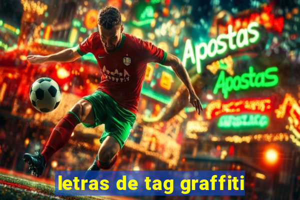 letras de tag graffiti