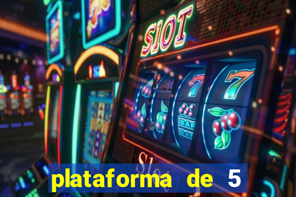 plataforma de 5 reais fortune tiger