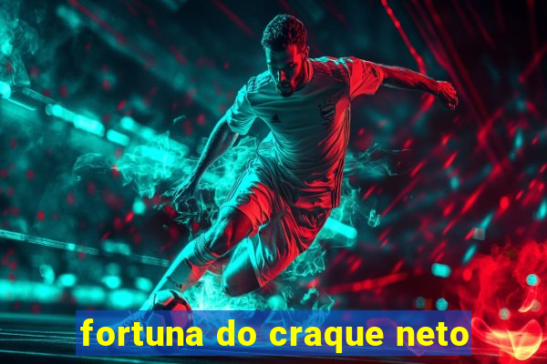 fortuna do craque neto