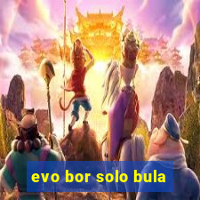 evo bor solo bula