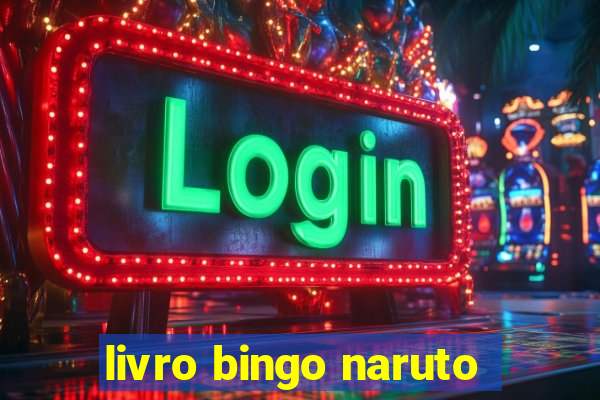 livro bingo naruto