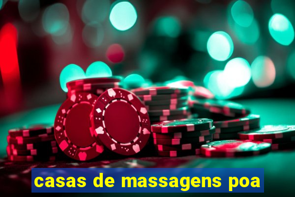 casas de massagens poa