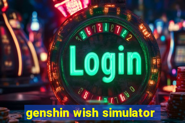 genshin wish simulator