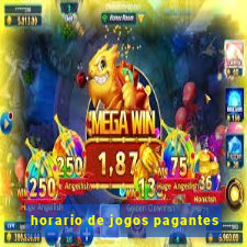 horario de jogos pagantes