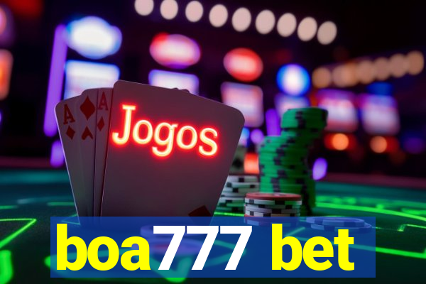 boa777 bet