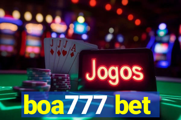 boa777 bet