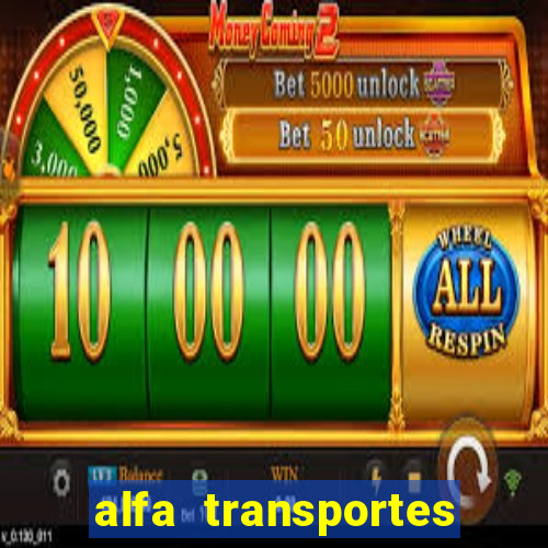 alfa transportes novo hamburgo