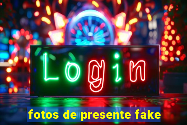 fotos de presente fake