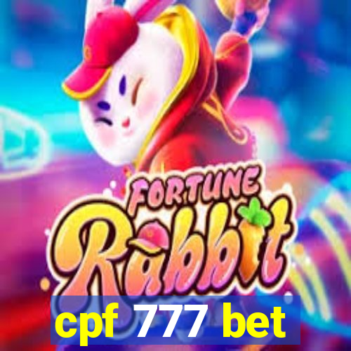 cpf 777 bet