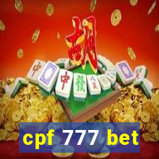 cpf 777 bet