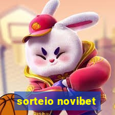 sorteio novibet