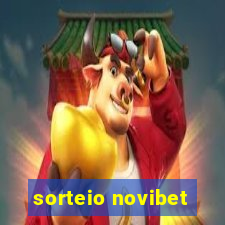 sorteio novibet