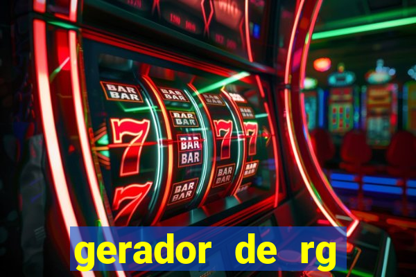 gerador de rg frente e verso