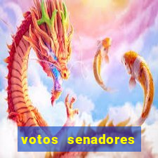 votos senadores impeachment alexandre de moraes