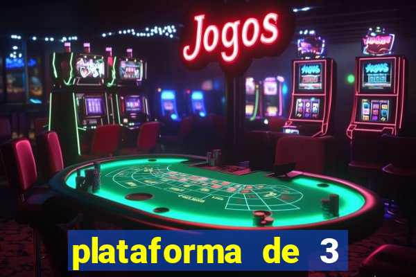 plataforma de 3 reais tigre