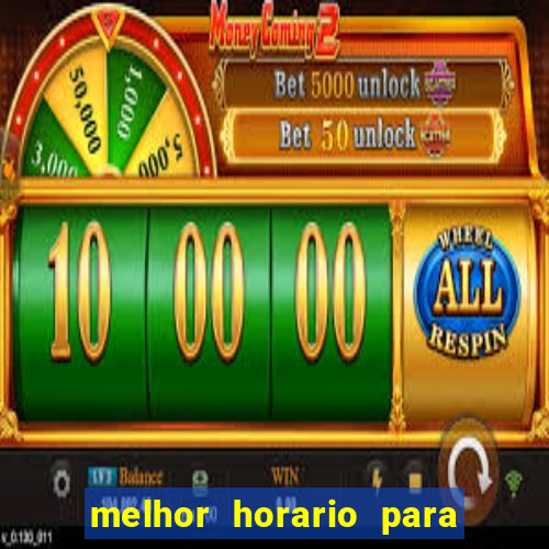 melhor horario para jogar fortune rabbit