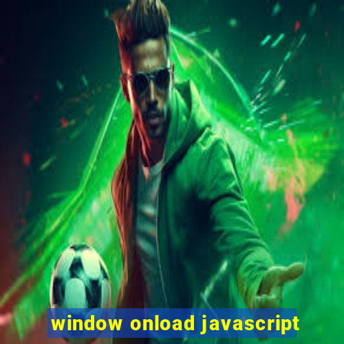 window onload javascript