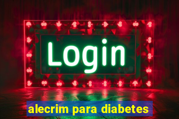 alecrim para diabetes