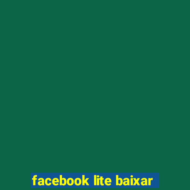 facebook lite baixar