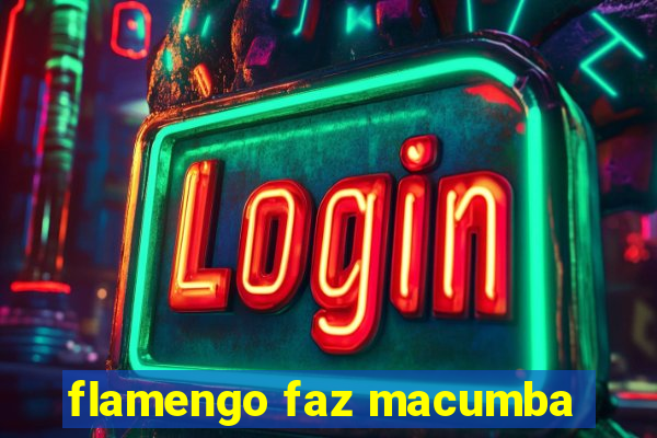 flamengo faz macumba