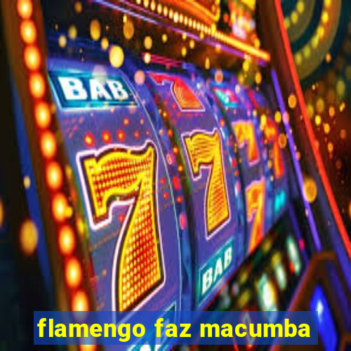 flamengo faz macumba