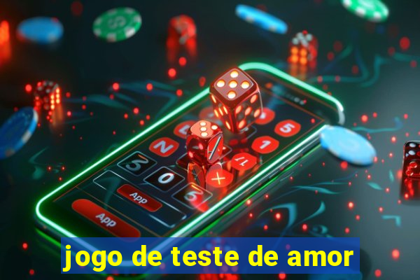 jogo de teste de amor