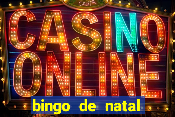 bingo de natal para imprimir gratis