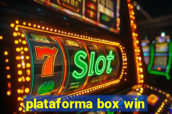 plataforma box win