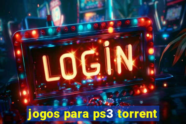 jogos para ps3 torrent