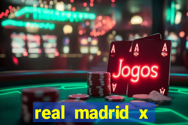 real madrid x villarreal ao vivo futemax