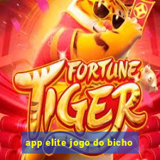 app elite jogo do bicho