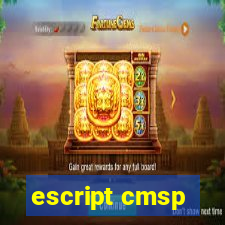 escript cmsp