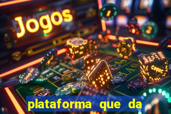 plataforma que da 30 reais para jogar