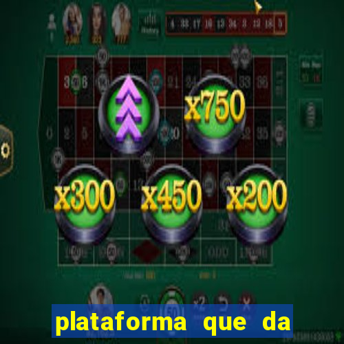 plataforma que da 30 reais para jogar