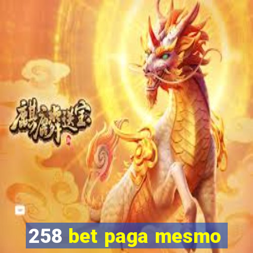 258 bet paga mesmo