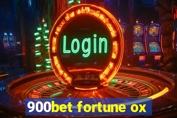 900bet fortune ox