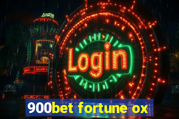 900bet fortune ox