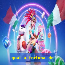 qual a fortuna de raiam santos