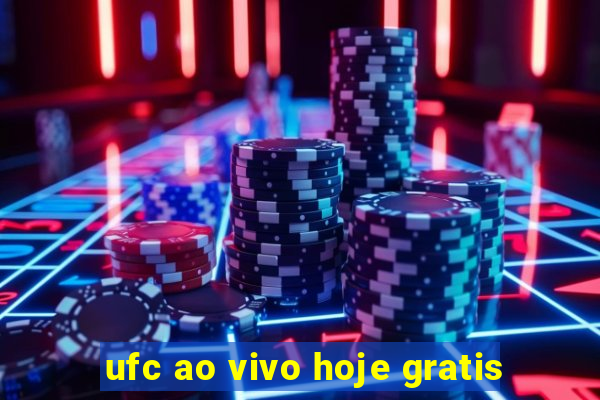 ufc ao vivo hoje gratis