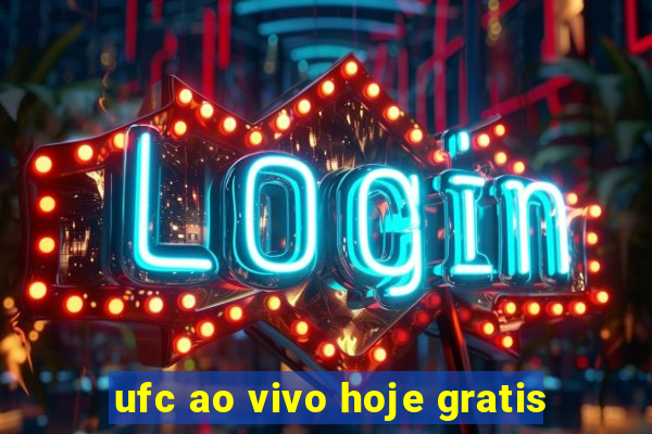 ufc ao vivo hoje gratis