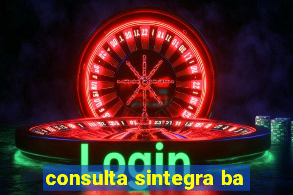 consulta sintegra ba