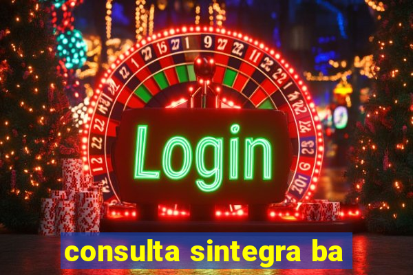 consulta sintegra ba