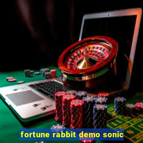 fortune rabbit demo sonic