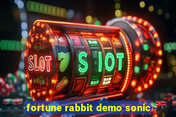 fortune rabbit demo sonic