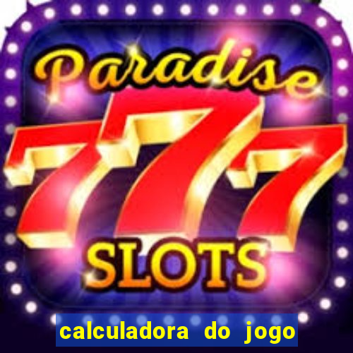 calculadora do jogo do bicho