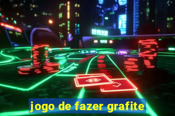 jogo de fazer grafite