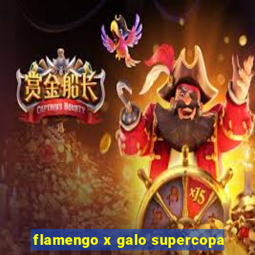 flamengo x galo supercopa